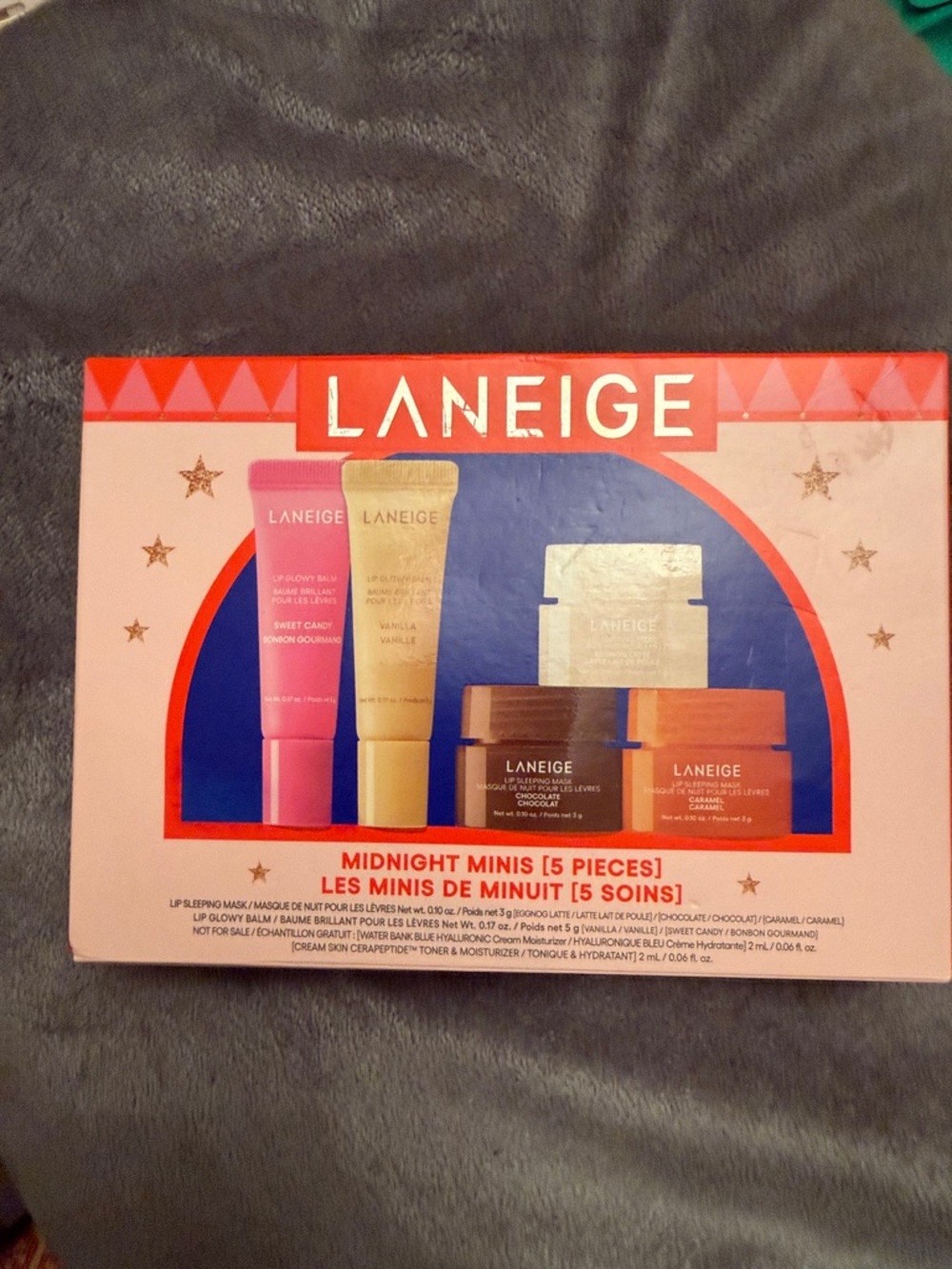 LANEIGE Midnight Minis Lip Balm & lip sleeping mask Set